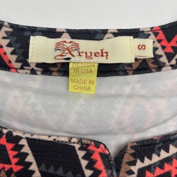 NWOT Aryeh Tribal Print Dress Sz S - Picture 10 of 12